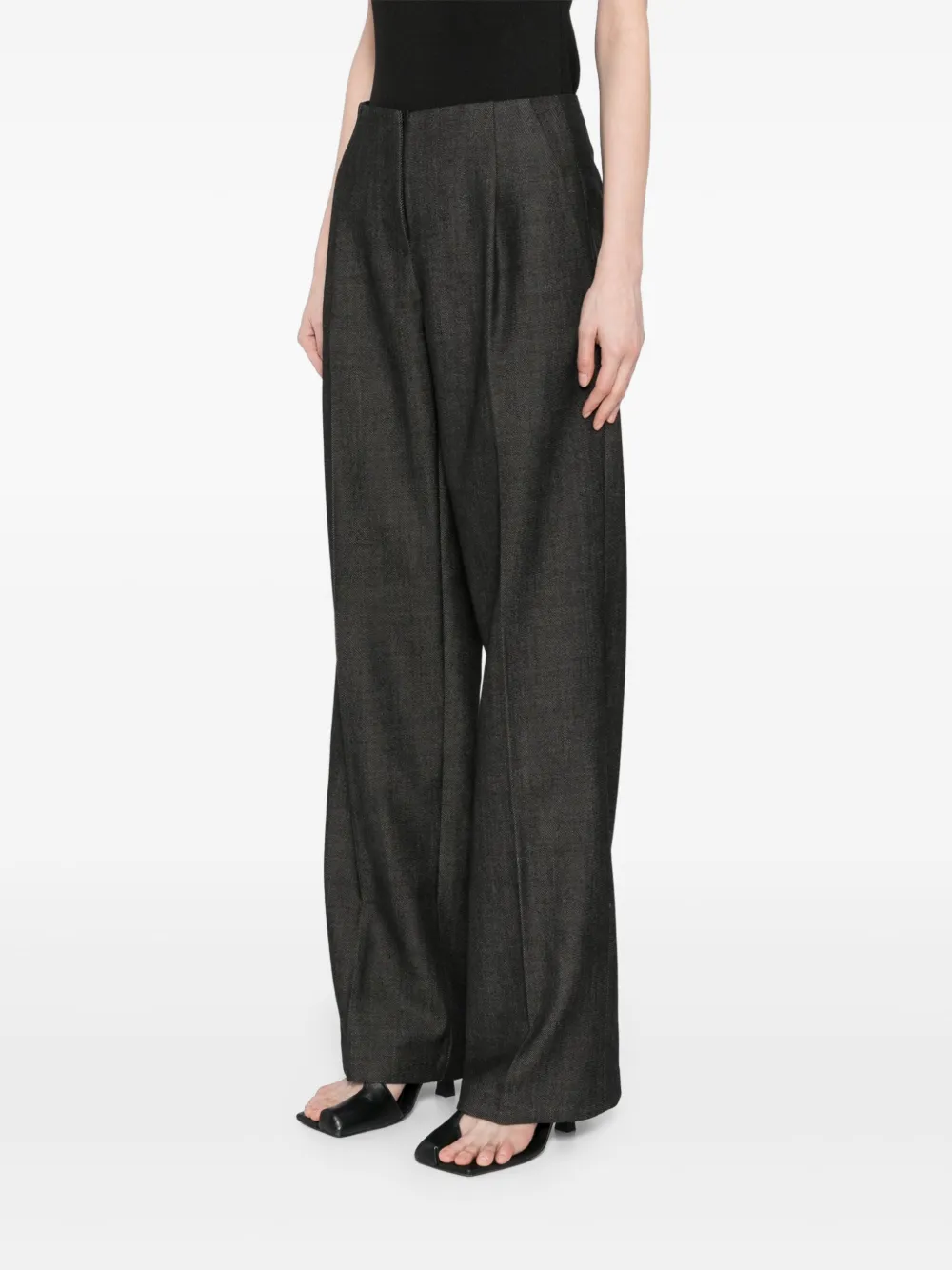 Christopher Esber Redux twill broek Zwart