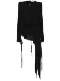 Christopher Esber Inverted swept T-shirt - Black