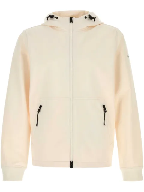 Woolrich chamarra con capucha y cierre