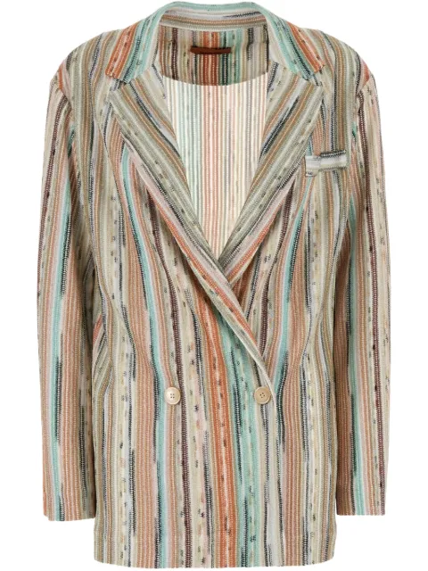 Missoni blazer con doble botonadura