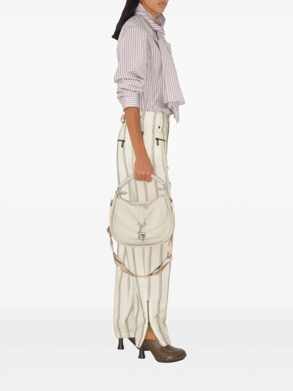 Burberry Pantalon met rits Beige