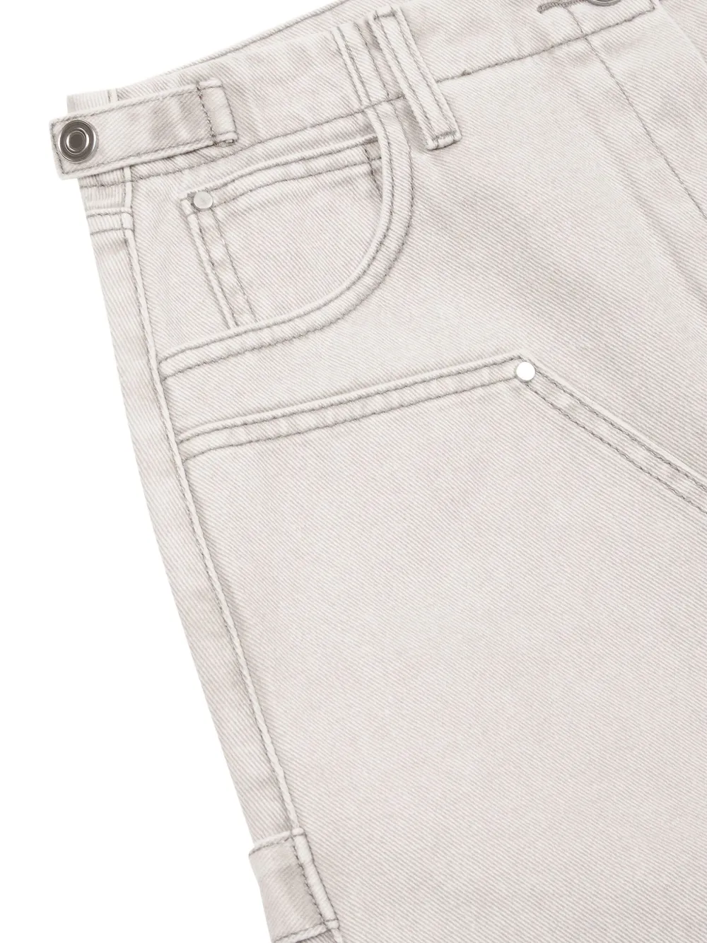 STUDIO TOMBOY Carpenter mini-rok Beige