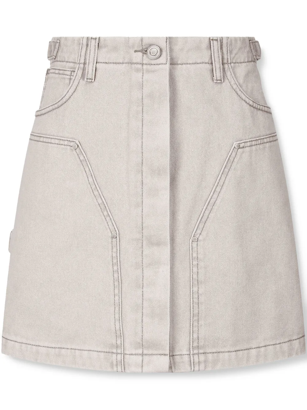 STUDIO TOMBOY Carpenter mini-rok Beige