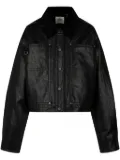 STUDIO TOMBOY faux-leather jacket - Black