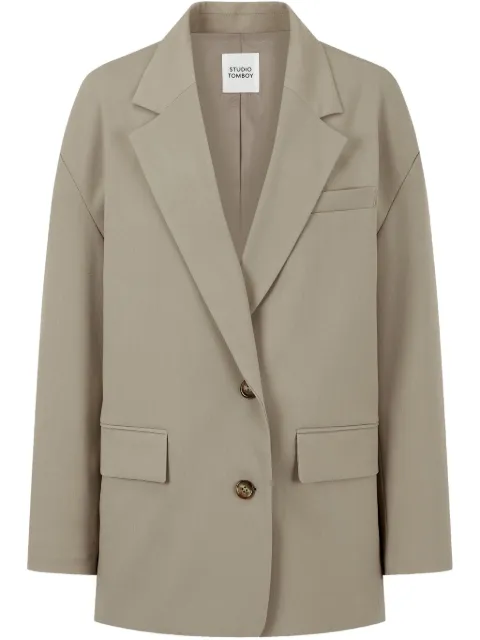 STUDIO TOMBOY single-breasted blazer