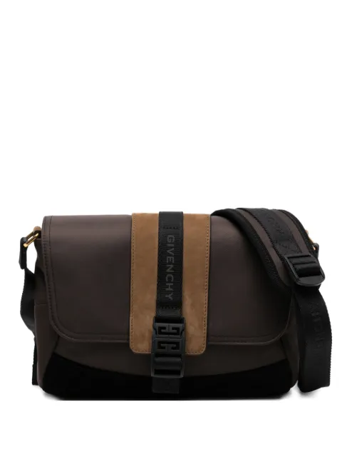 Givenchy logo-plaque buckle shoulder bag