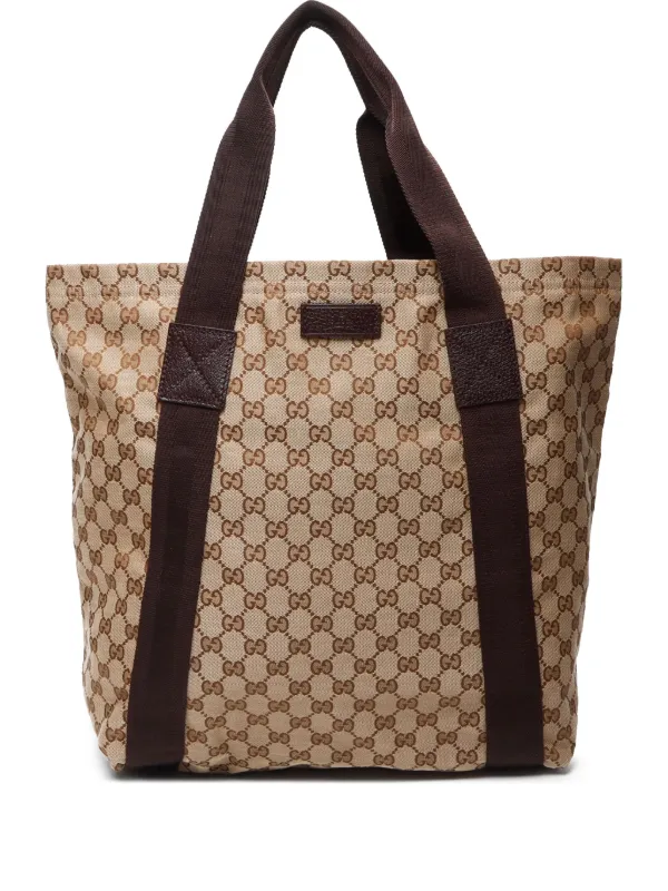 Gucci キャンバス ハンドバッグ 2000-2015 GG Gucci Pre-Owned 2000-2015 GGキャンバス ハンドバッグ Gucci Pre-Owned