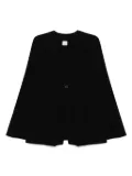 Jan Jan Van Essche front button fastening long sleeve blazer - Black