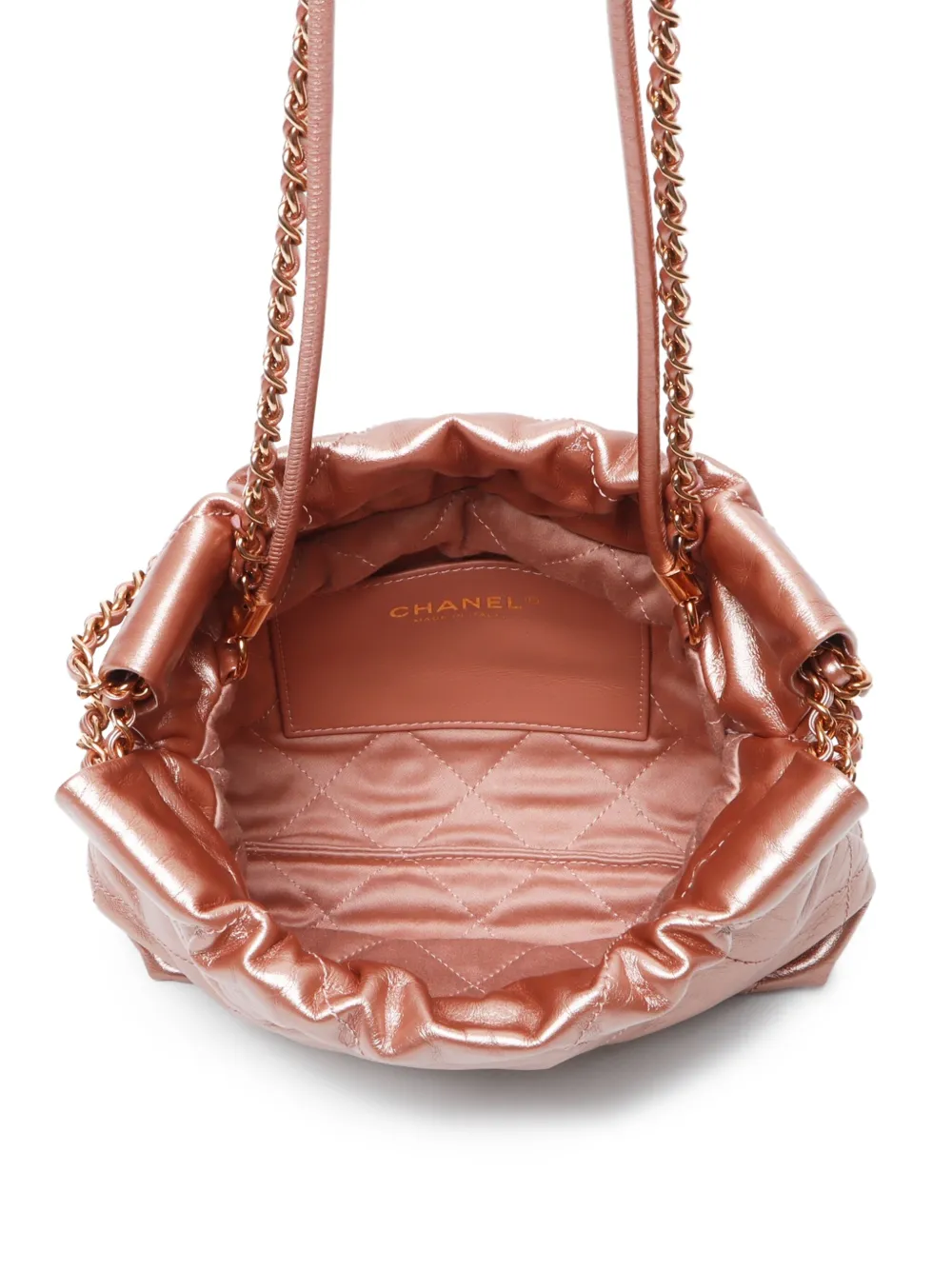 Pre-owned Chanel 2022 Mini 22 Shoulder Bag In Pink
