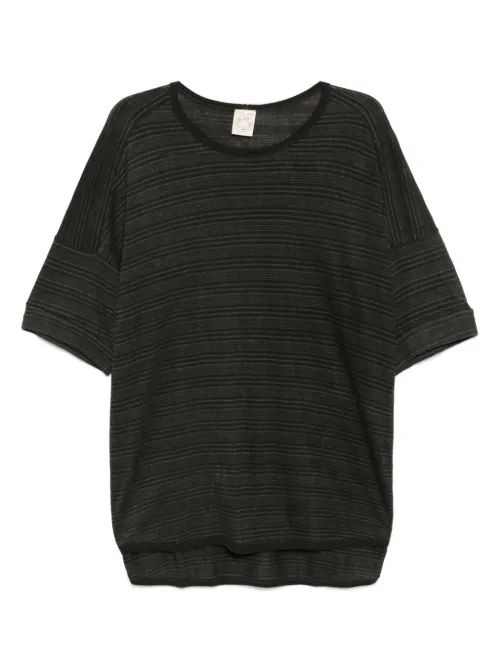 T-shirt rayé à manches courtes - Jan Jan Van Essche - Modalova