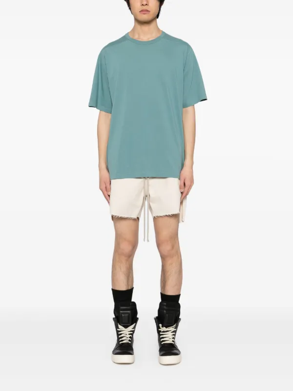 ●Rick Owens● Rick Owens Brad T-Shirt Black Hollywood Brad T-shirt by Rick Owens on Sale