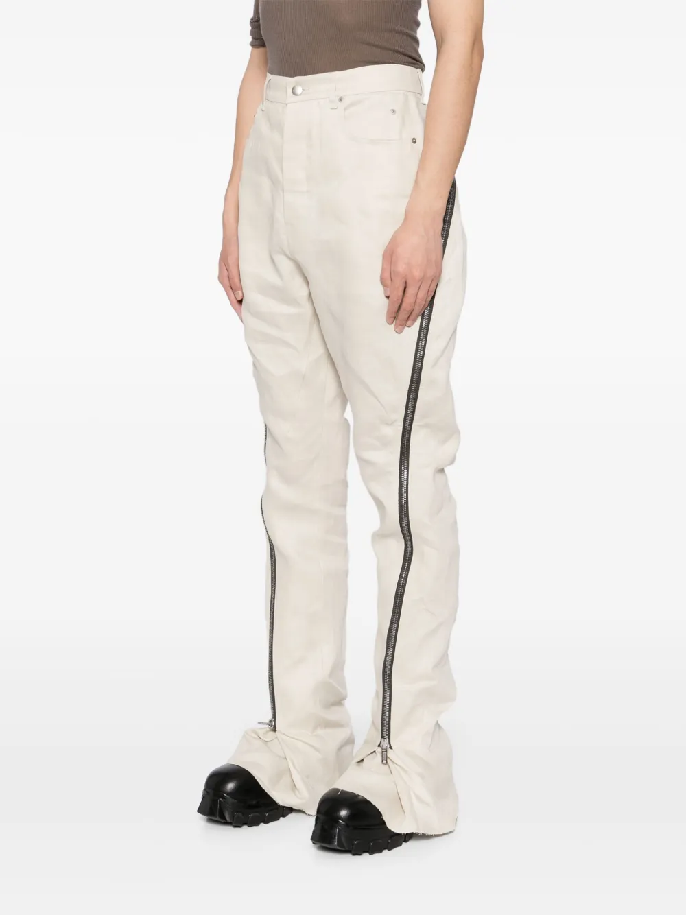 Rick Owens Bolan Banana broek Beige