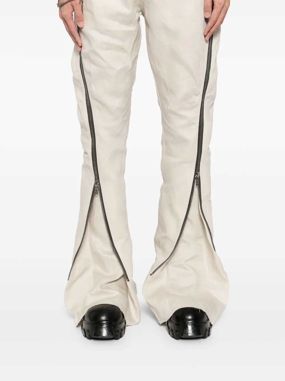Rick Owens Bolan Banana broek Beige