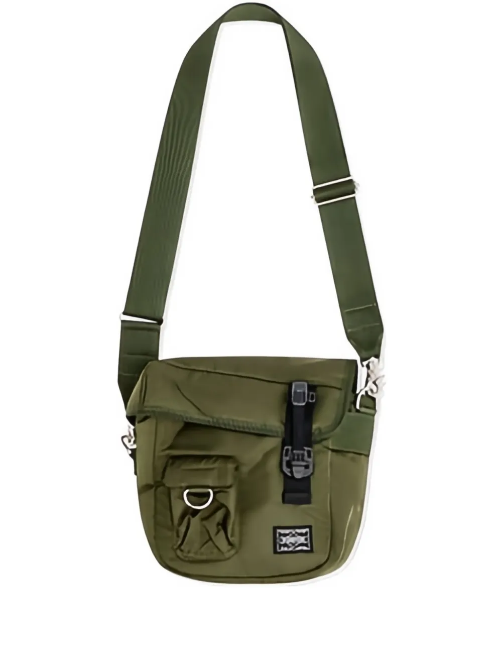 Comme des Garçons Homme buckle-detail messenger bag – Green