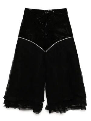 COMME des GARÇONS  HOMME PLUS  ピエロパンツ　黒 COMME DES GARCONS HOMME PLUS：パンツ メンズ - ブラック