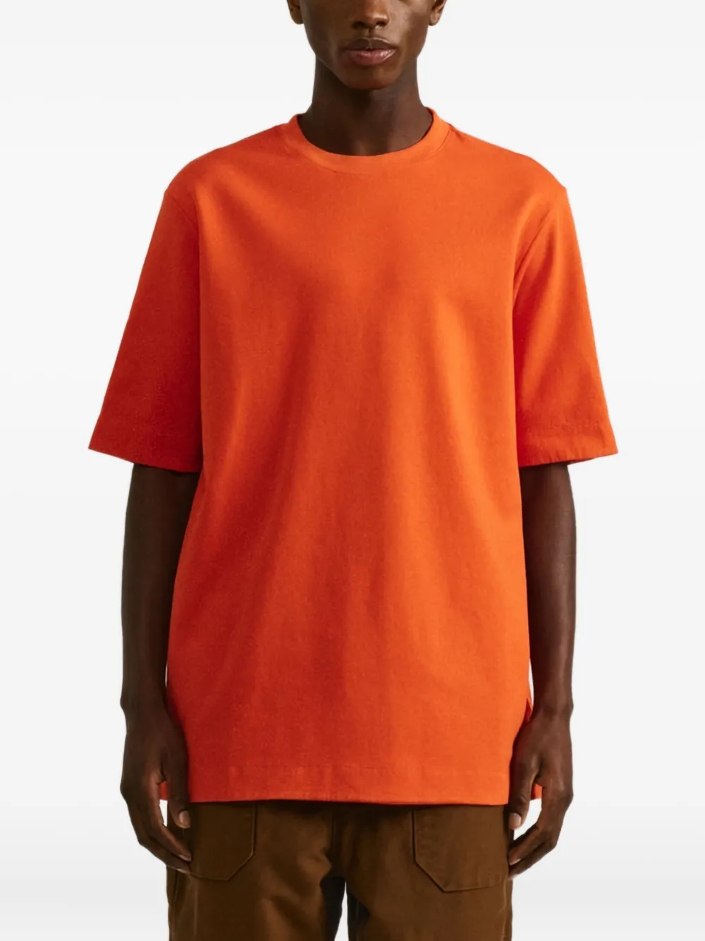Casey Casey round-neck short-sleeve T-shirt | Orange | Image 1