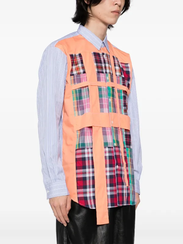 Comme Des Garçons Shirt チェック シャツ | ブルー | FARFETCH JP
