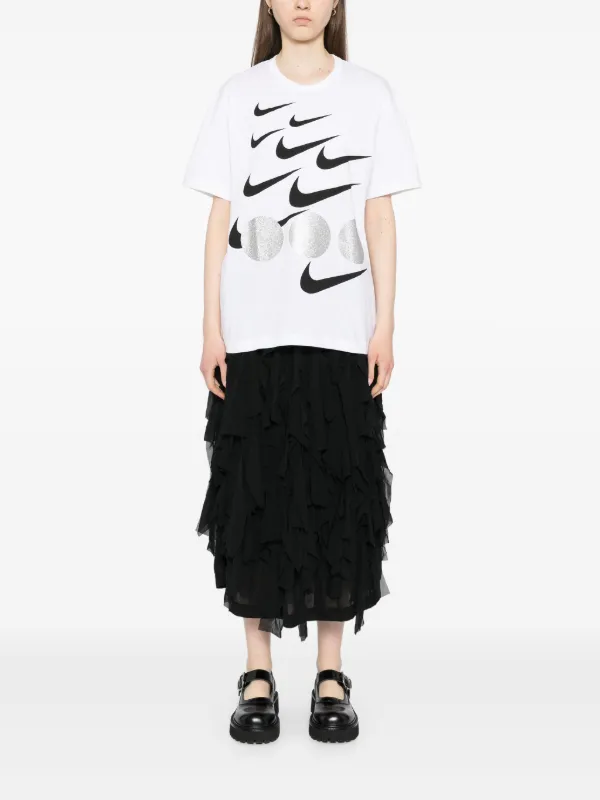 Black Comme Des Garçons x Nike コットン Tシャツ | ホワイト