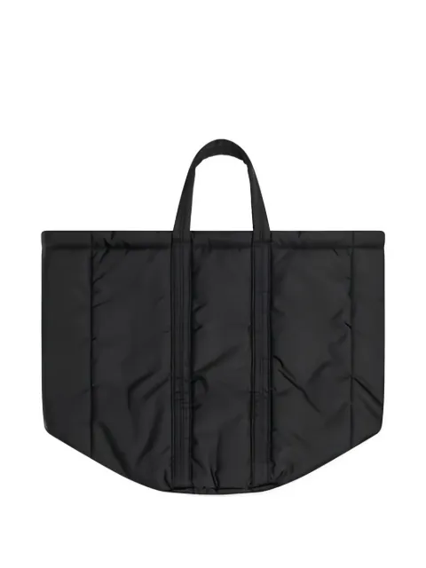 Black Comme Des Garçons quilted tote bag