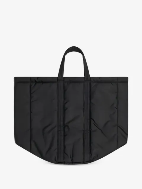 Black Comme Des Garçons quilted tote bag
