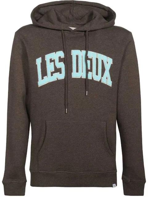 Les Deux logo-print hoodie