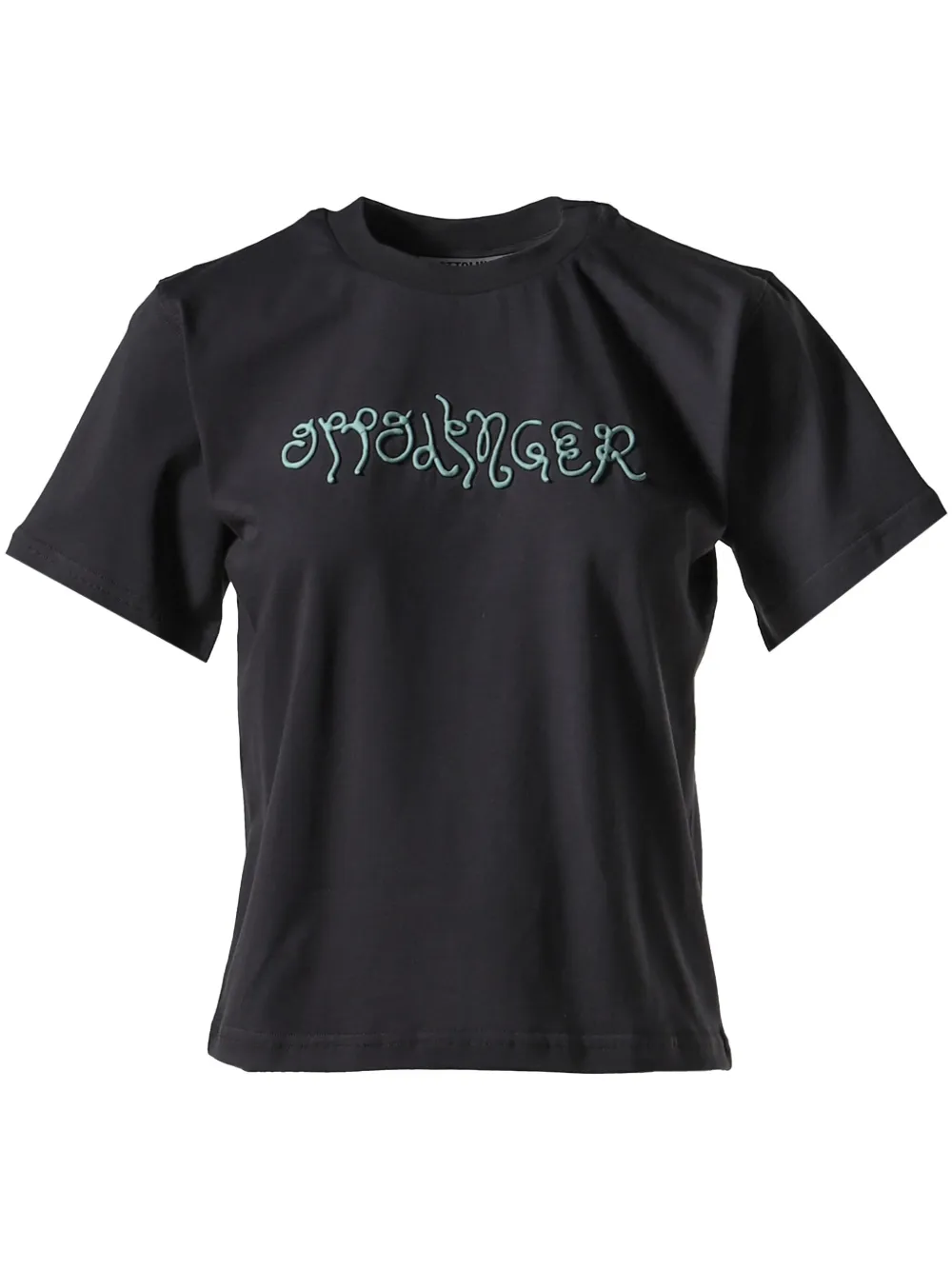 Ottolinger logo-appliqué T-shirt Zwart