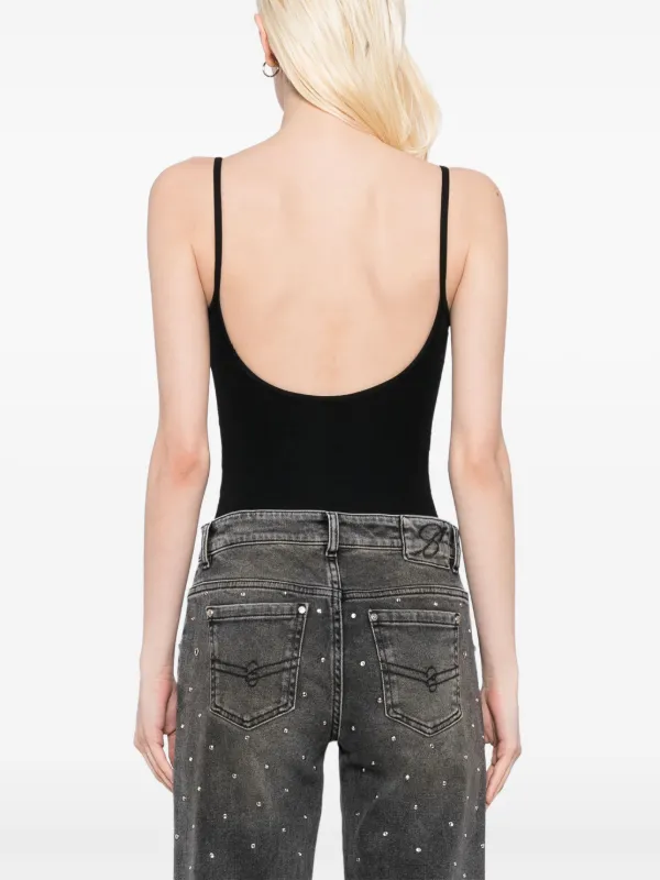 CHANEL Pre-Owned 1997 ロゴ水着 | ブラック | FARFETCH JP