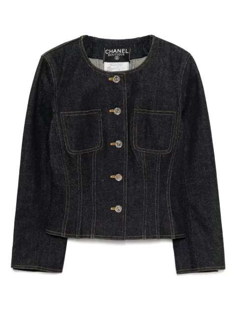 CHANEL Pre-Owned 1996 denim jacket