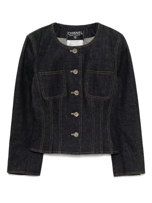 Veste en jean (1996) - CHANEL Pre-Owned - Modalova