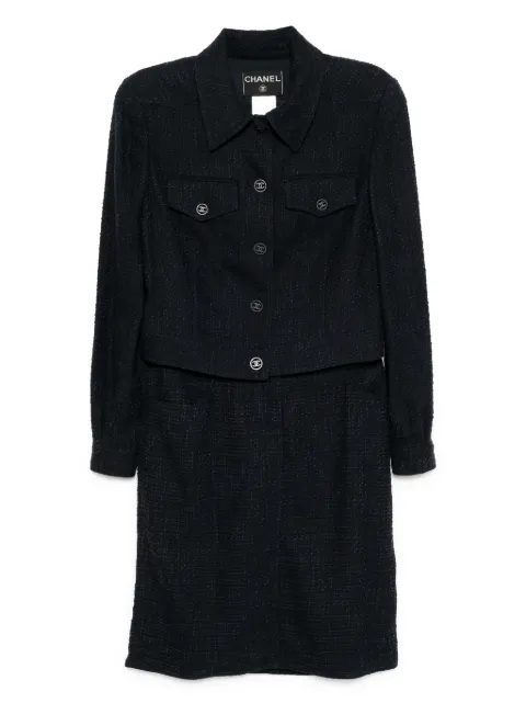 CHANEL Pre-Owned 2001 skirt suit