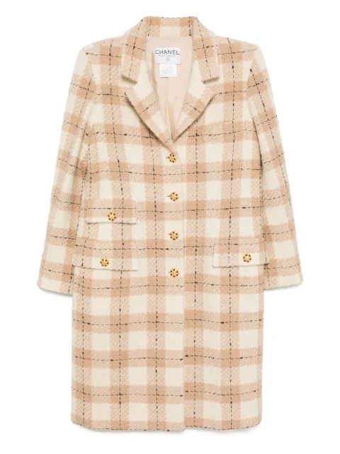 CHANEL Pre-Owned 1996 single-breasted coat