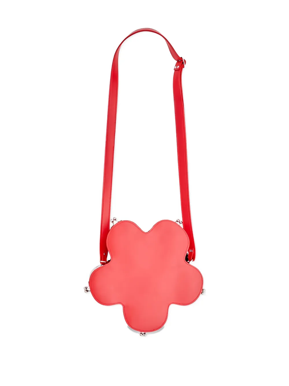 Noir Kei Ninomiya Flower-shape Cross Body Bag In Red