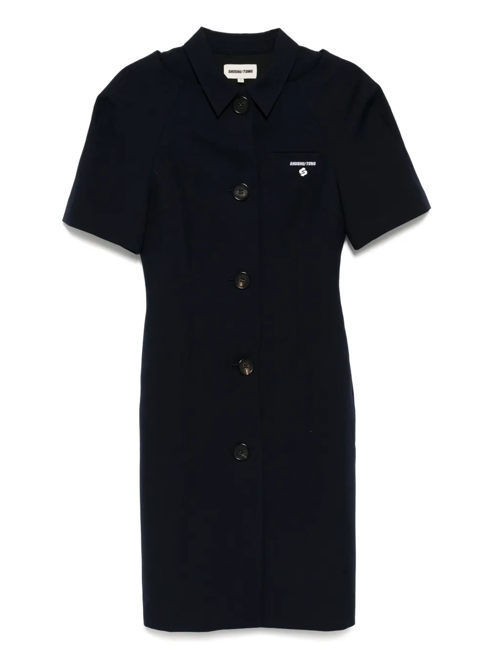 short-sleeved dress