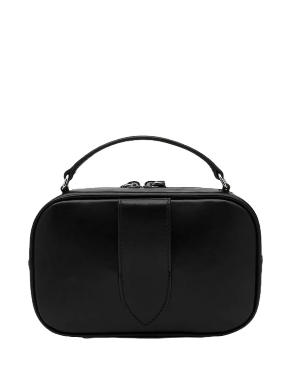 Maison Margiela Mini Glam Slam Quilted Camera Belt Bag In Black
