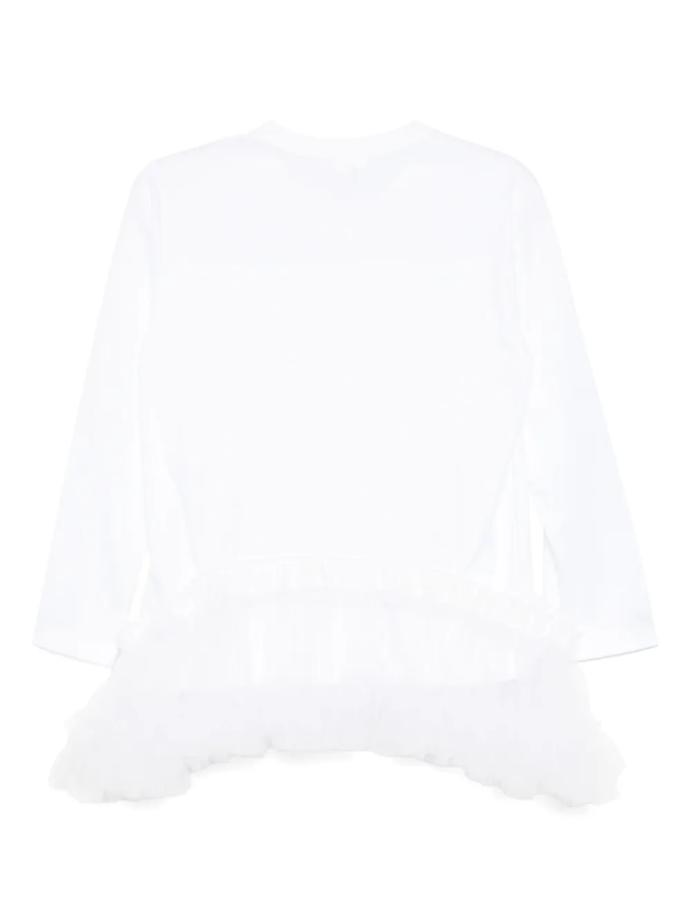 NOIR KEI NINOMIYA TULLE SKIRT T-SHIRT 