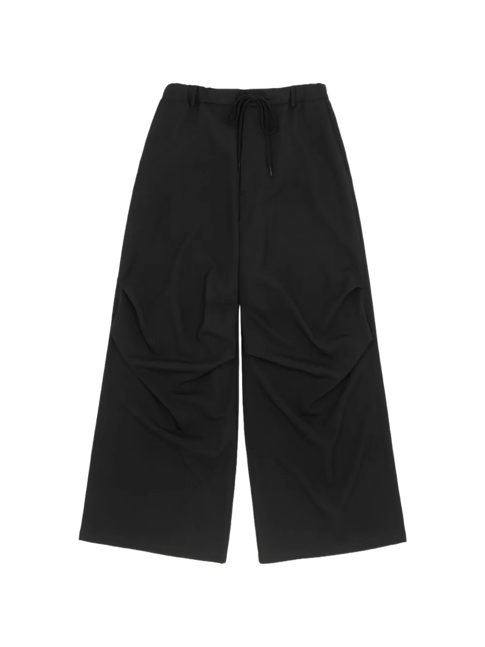 MM6 Maison Margiela drawstring trousers - Zwart