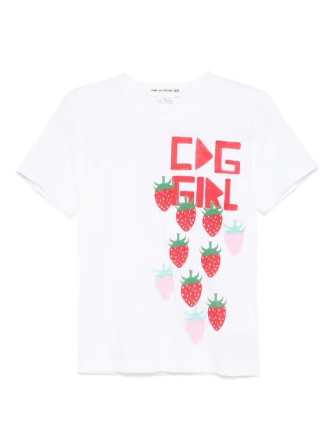 Comme Des Garçons Girl تيشيرت بطبعة جرافيك