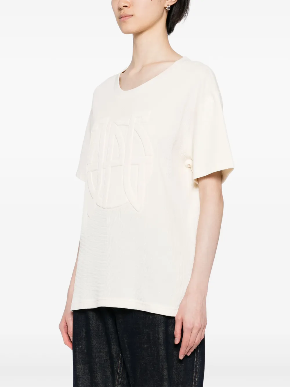 Jean Paul Gaultier The jpg T-shirt Wit