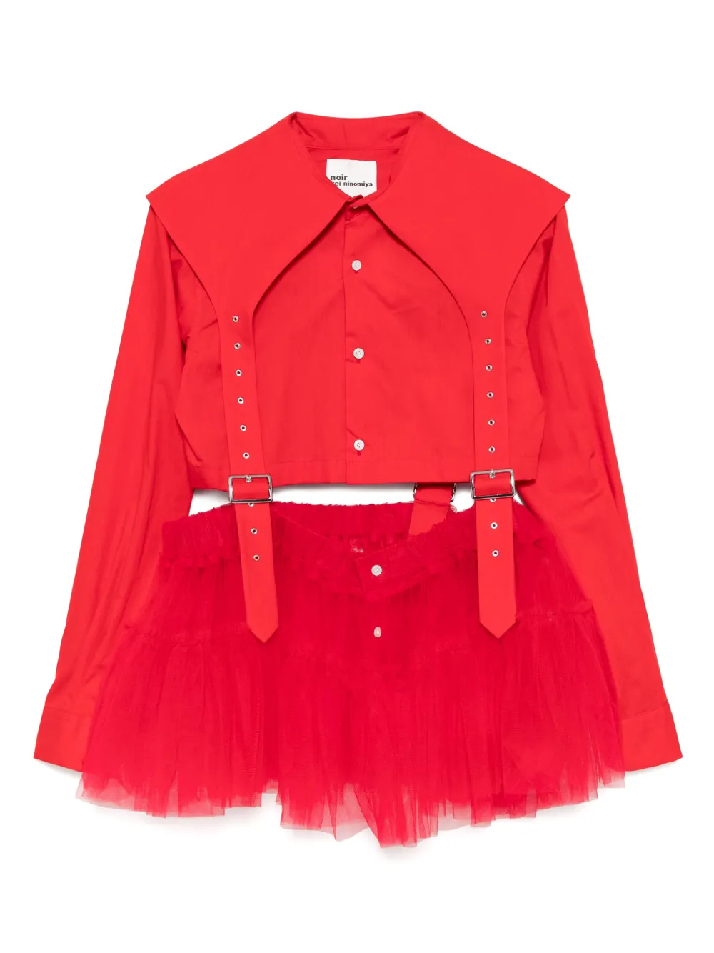 NOIR KEI NINOMIYA SHIRT DRESS 