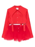 Noir Kei Ninomiya shirt dress - Red