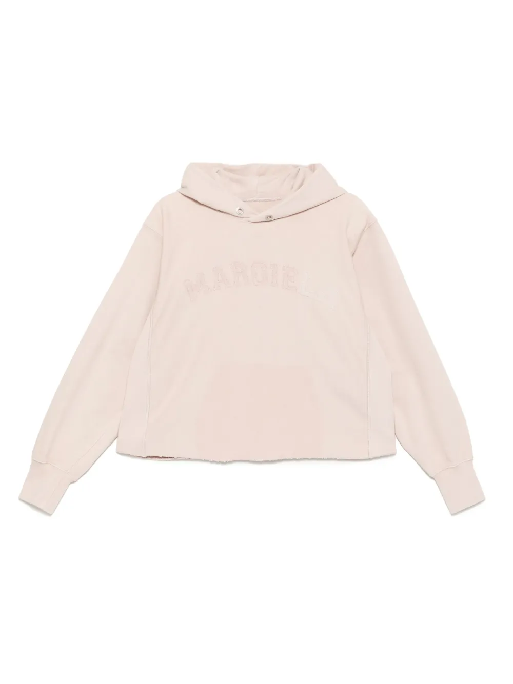 Maison Margiela Hoodie met logo Roze