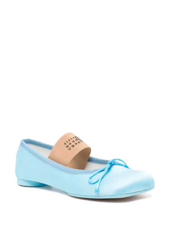 MM6 Maison Margiela Anatomic Ballet Flats | FARFETCH