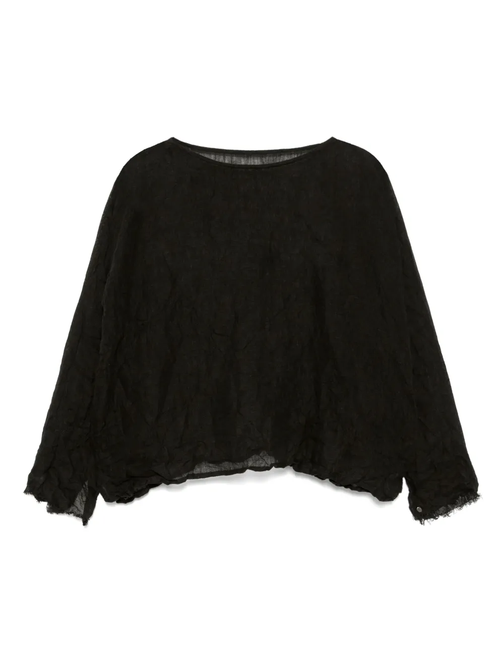 Daniela Gregis blouse en lin | noir | Image 1