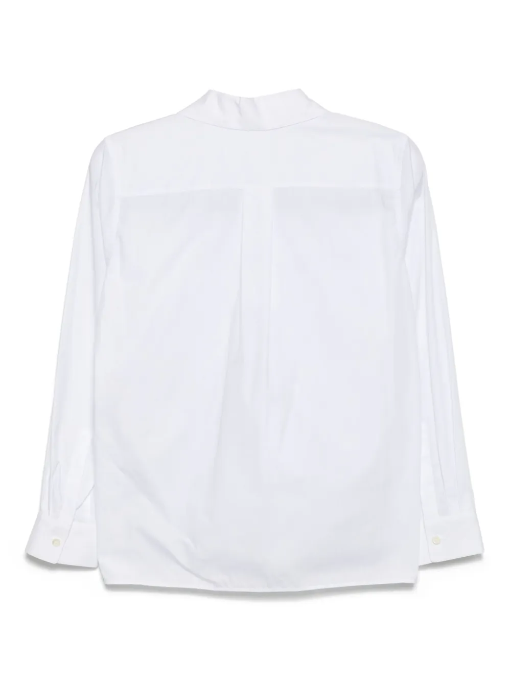 Comme des Garçons TAO Blouse met ruches - Wit