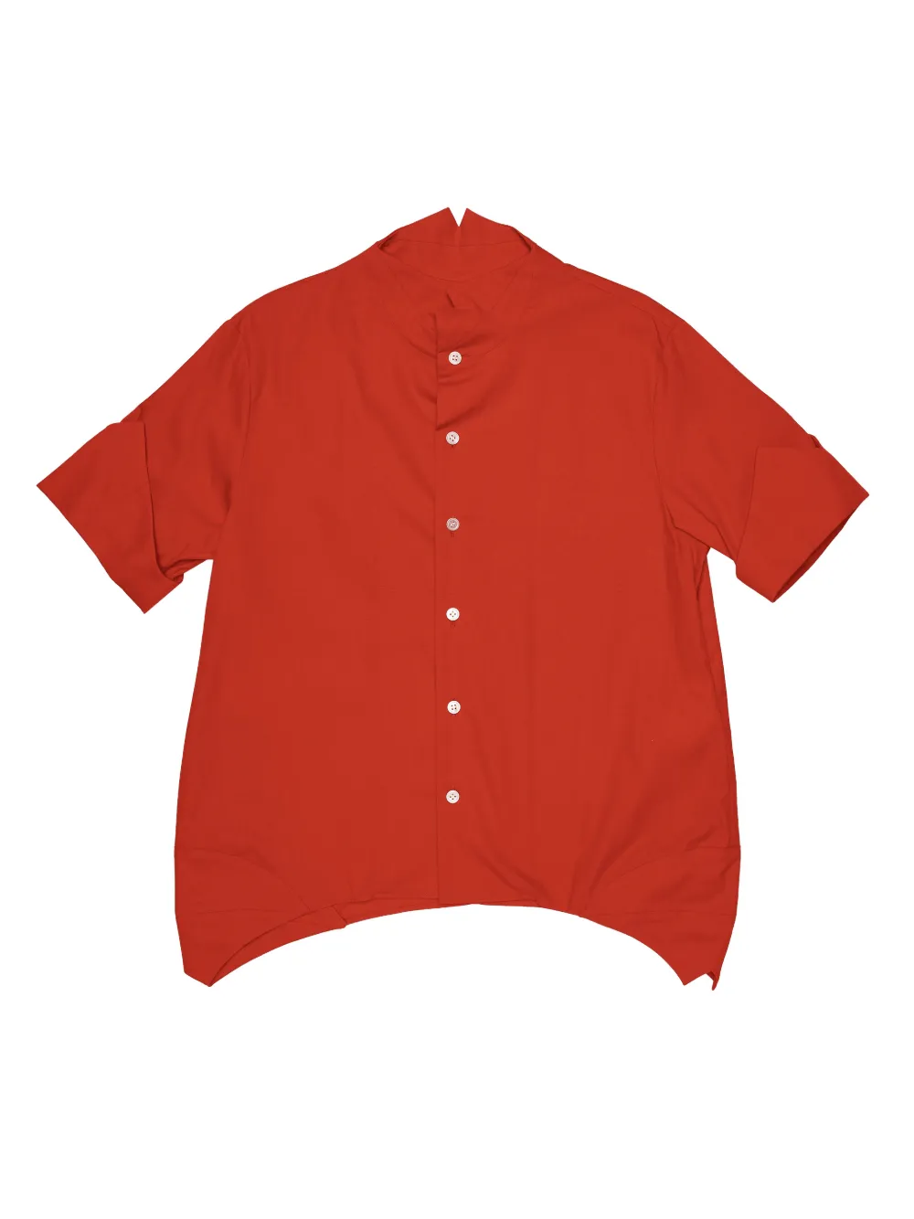Noir Kei Ninomiya buttoned short-sleeve shirt - Rood