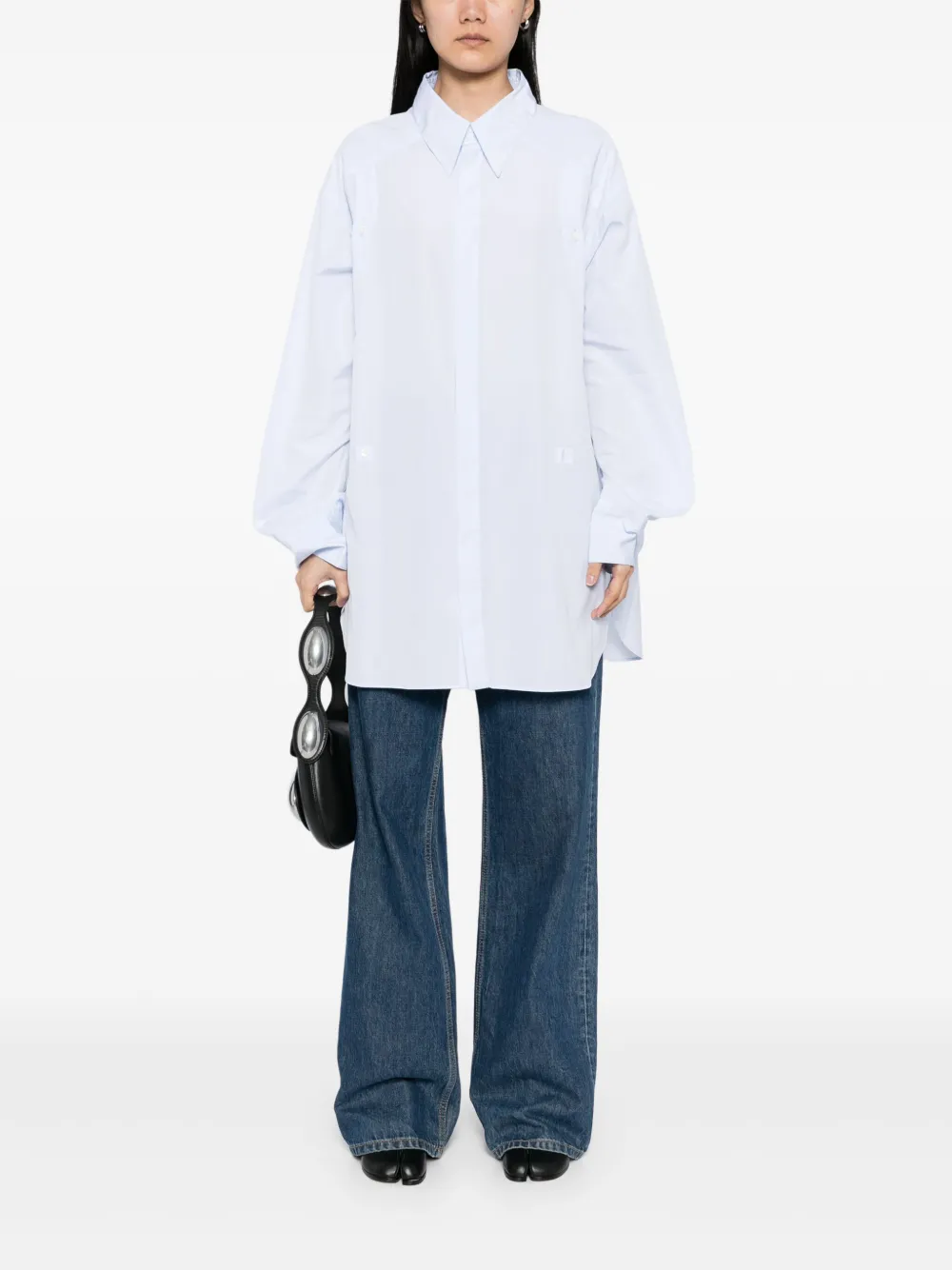 Setchu Geisha blouse - Blauw