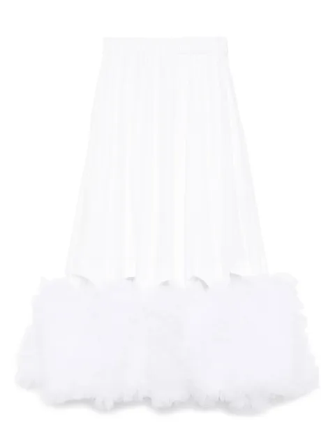 Noir Kei Ninomiya cotton midi skirt