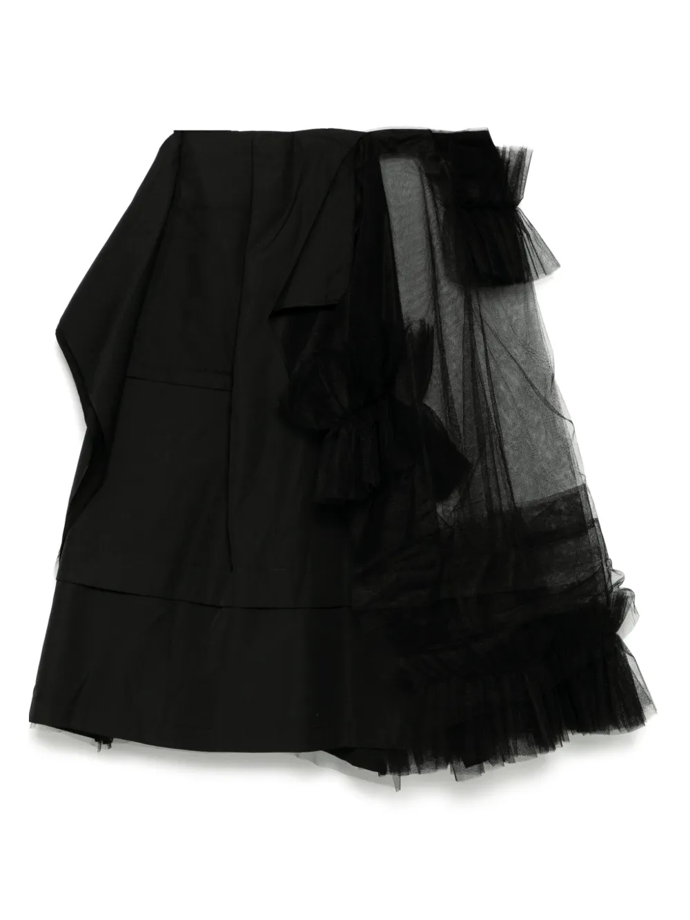 Comme des Garçons TAO Rok met vlakken - Zwart