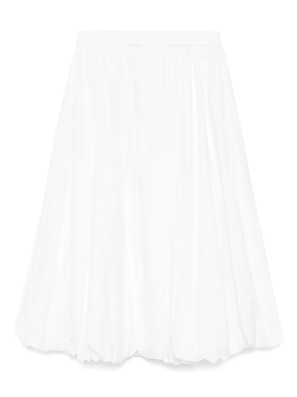 Noir Kei Ninomiya Midi-rok - Wit