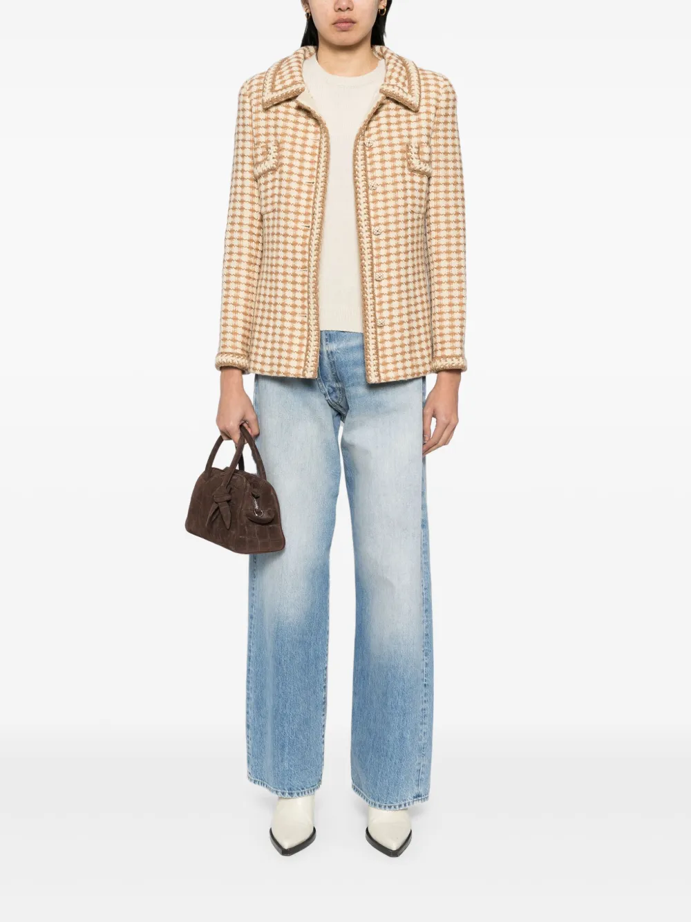 CHANEL Pre-Owned chamarra con botones 2000 | Image 2